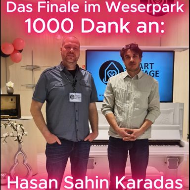 DAS FINALE im Weserpark! 1000 Dank an: Hasan Sahin Karadas